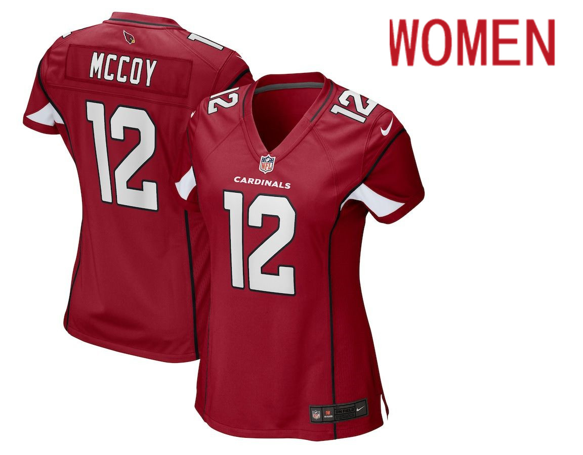 Women Arizona Cardinals #12 Colt McCoy Nike Red Game NFL Jersey